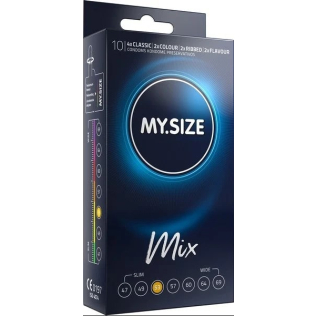 MY SIZE MIX презервативы 53 мм 10 штук Май Сайз Микс