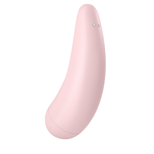 Вакуумный клиторальный стимулятор смарт Satisfyer Curvy 2+ Pink - 2