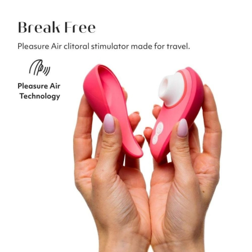 Вакуумный клиторальный вибратор розового цвета Womanizer Liberty 2 - 12