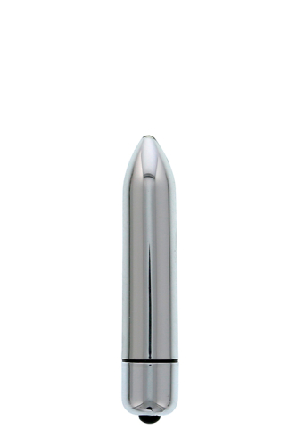 Вибропуля для клитора серебряная DREAM TOYS 10-SPEED CLIMAX BULLET - 1