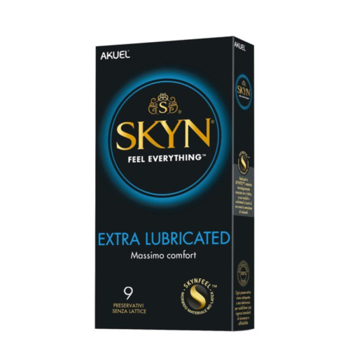 Презервативы безлатексные полиизопреновые с дополнительной смазкой Skyn Extra Lubricated 9 штук - 2