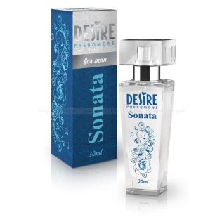 Духи-спрей мужские с феромонами DESIRE De Luxe Platinum SONATA 30 мл фруктово-древесный аромат