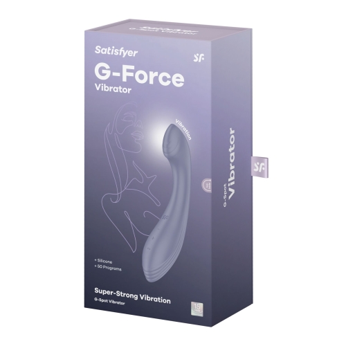 Вибратор для интимной точки G фиолетового цвета Satisfyer G-Force - 6