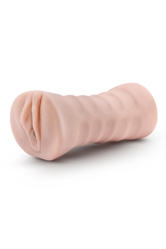 Мастурбатор вагина с вибропулей бежевая Blush Enlust Ayumi длина 120 мм - 3