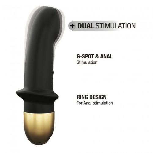 Вибратор для точки G и массажа простаты черный Dorcel Mini Lover 2.0 - 6
