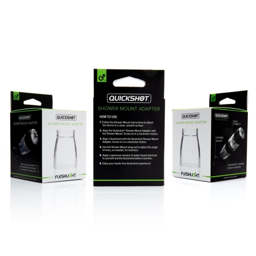 Адаптер для крепления секс игрушек Quickshot для Fleshlight Shower Mount Adapter - 2