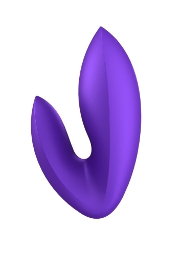 Вибратор на палец для стимуляции клитора и груди фиолетового цвета Satisfyer Love Riot - 1