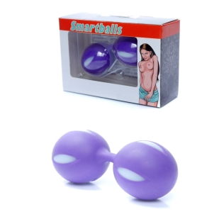 Вагинальные шарики фиолетового цвета Boss Of Toys Boss Series Smartballs