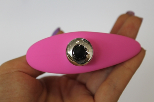 Вібратор для вагінальної і анальної стимуляції SWEET TOYS L 95 мм d 27 мм, Колір Рожевий - 3