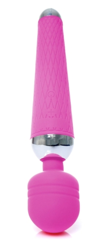 Вібромасажер пульсатор Ванд фіолетового кольору BOSS of TOYS Massager Power Wand - 6