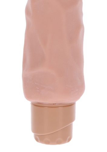 Вібратор реалістичний бежевого кольору Toy Joy Dual Density - 3