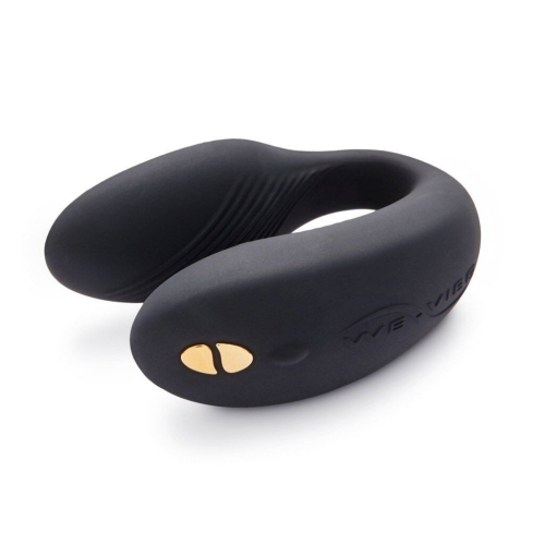 Преміальний подарунковий набір секс іграшок чорного кольору Womanizer Premium та We-Vibe Chorus - 3