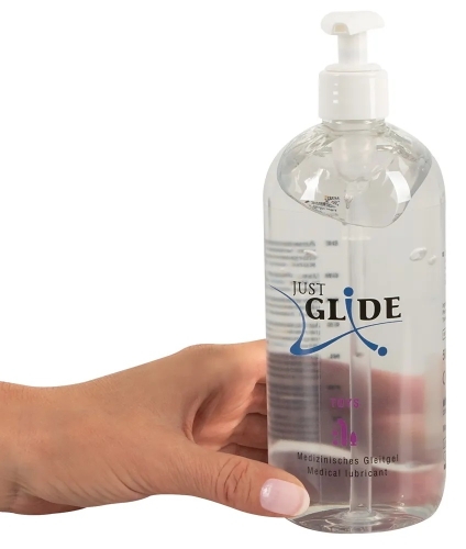 Лубрикант для секс игрушек на водной основе Just Glide Toy Lube 500 мл - 3
