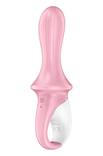 Анальный вибратор розового цвета Satisfyer Air Pump Booty 5+ - 6