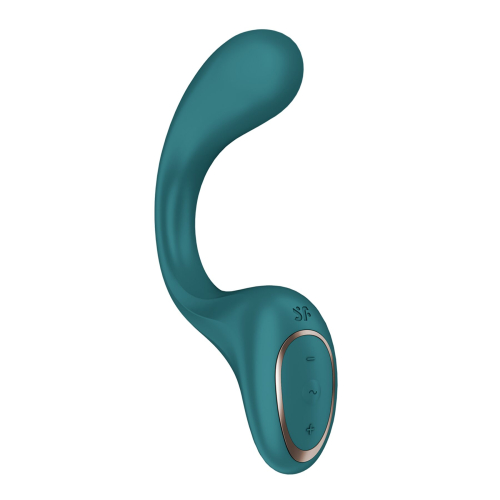 Вагінально-кліторальний вібратор із 2 моторами зеленого кольору Satisfyer G for Goddess 2 - 2