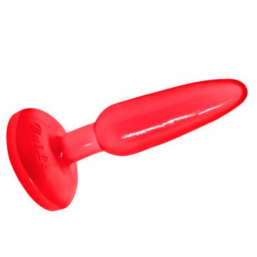 Анальна пробка на присоску Червона Butt plug LYBAILE - 6