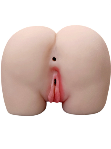 Мини мастурбатор торс с режимом вибрации телесного цвета XISE Eloy vibrating - 3
