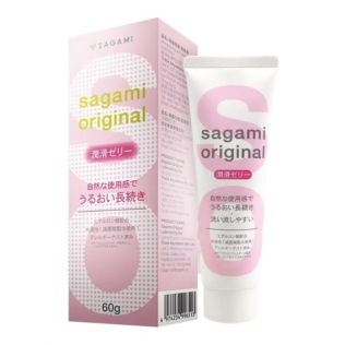 Гель-смазка с гиалуроновой кислотой увлажняющий Sagami Original Jelly 60 мл