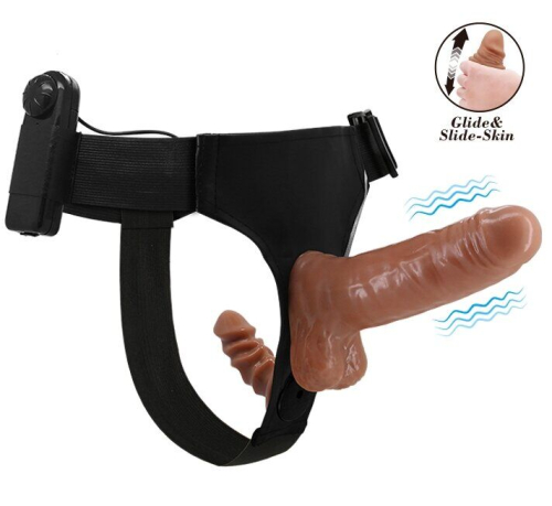 Страпон на поясі з вібрацією Ultra Passionate Harness Dual Penis 6,2 - 3