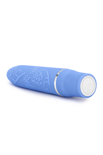 Вібропуля для клітора блакитного кольору ROSE BLISS VIBE PERIWINKLE - 4
