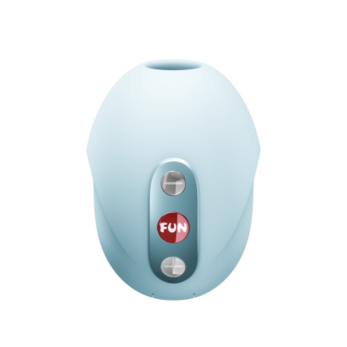 Вакуумний стимулятор для клітора крижаного блакитного кольору Fun Factory Seduction Ice Blue 11 режимів роботи - 3