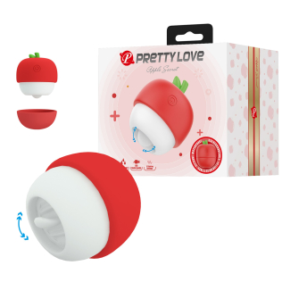 Кліторальний стимулятор у формі яблука червоний Lybaile Pretty Love APPLE Secret