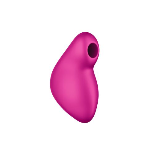 Вакуумний стимулятор для клітора рожевого кольору Fun Factory Allure Magenta 12 режимів вібрації 11 рівнів вакууму - 2