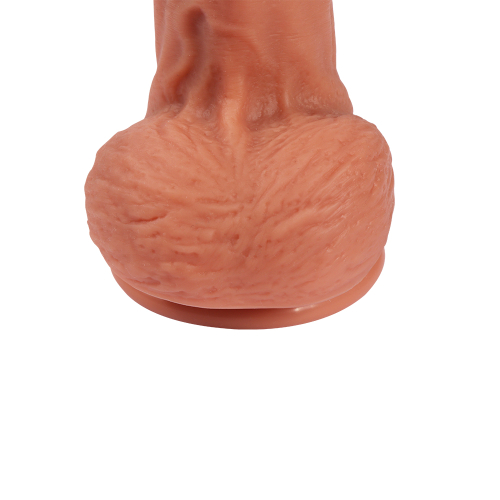 Реалистичный 18/4 см фаллоимитатор Dilan penis, мулат - 6