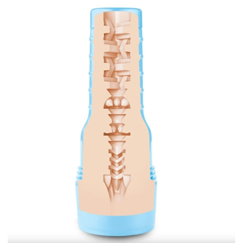 Мастурбатор в колбе анус порноактрера Рено Голд бежевого цвета Fleshlight - 4