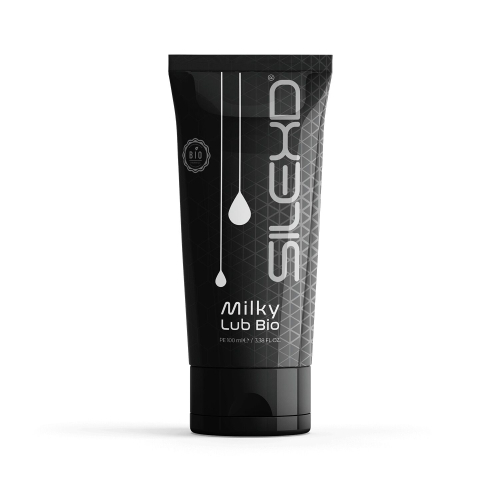 Лубрикант на водній основі для зволоження і збудження SilexD Milky Lub Bio, 100 мл - 1