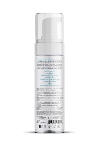 Засіб для інтимних іграшок Wicked Sensual Care Foam &amp;amp; Fresh - 2