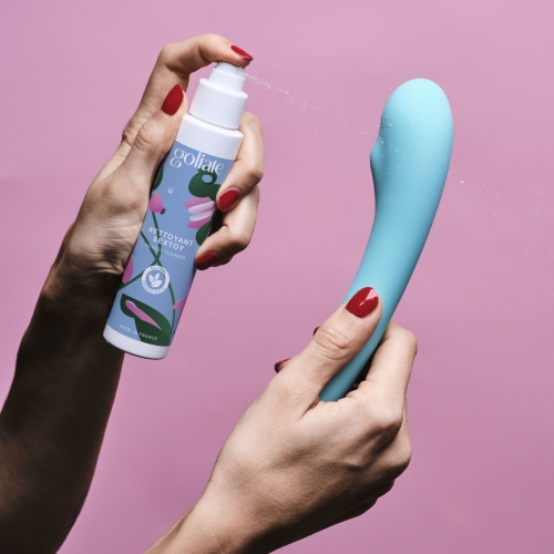 Антибактеріальний спрей для іграшок безпечний для тіла Goliate Nettoyant Sextoy 100 мл - 11
