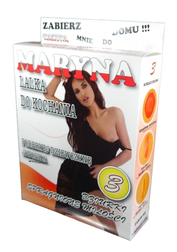 Секс-кукла резиновая надувная в полный рост Maryna - 1