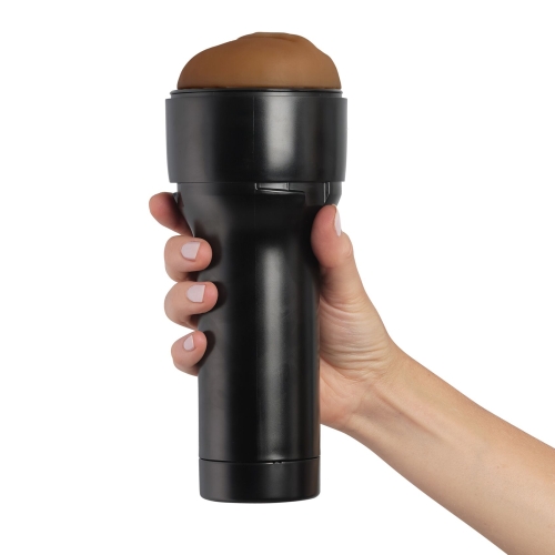 Мастурбатор вагина в колбе для секс машины Kiiroo Keon коричневого цвета Kiiroo Feel Stroker - 8