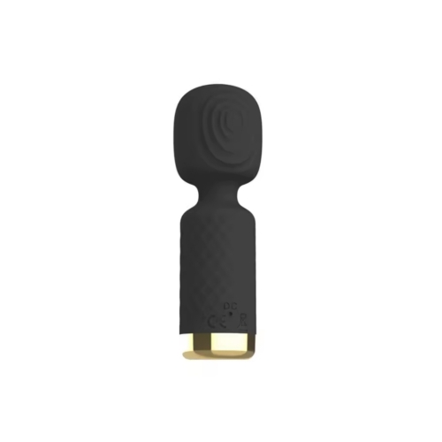 Вибромассажёр Ванд в форме микрофона для клитора цвет чёрный Sexy desires Small AV stick - 1