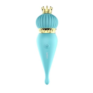 Королевский вибратор для стимуляции клитора водонепроницаемый мятный Leten Dream Key