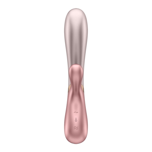 Вибратор-кролик с подогревом розовый Satisfyer Hot Lover - 5