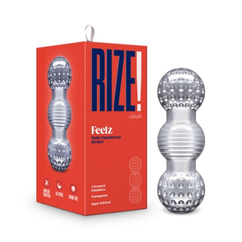 Мастурбатор для пеніса прозорий Rize by Blush Feelz - 1