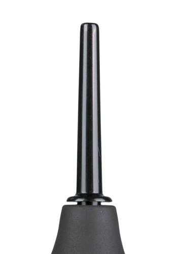 Анальний душ перед сексом силіконовий чорний Easytoys Black Anal Douche medium - 2