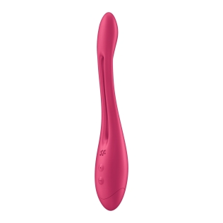 Вібратор для пар універсальний гнучкий рожевий Satisfyer Elastic Game Battery Series