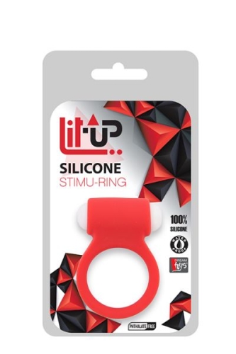 Эрекционное вибро-кольцо для пениса LIT-UP SILICONE STIMU RING 3 - 2