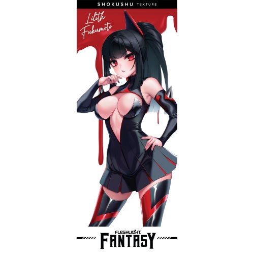 Мастурбатор в колбе Вагина телесного цвета Fleshlight Fantasy Fukumoto Shokushu - 6