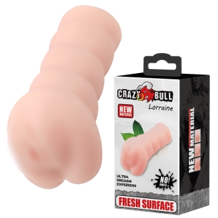 Мастурбатор вагіна тілесного кольору LYBAILE CRAZY BULL Lorraine Extra Orgasm Experiens