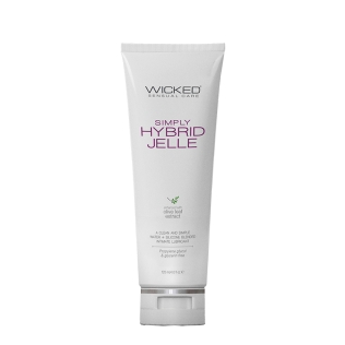 Лубрикант на водно силиконовой основе Wicked sensual care Simply hybrid jelle 120 мл