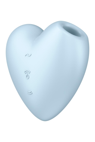 Вакуумный стимулятор Satisfyer Cutie Heart Blue - 1