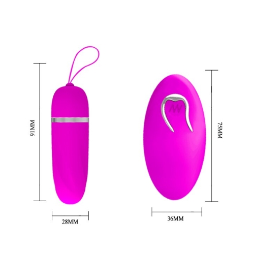 Виброяйцо серии розовое Pretty Love DEBBY - 7
