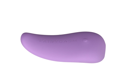 Клиторальный стимулятор фиолетового цвета FairyGasm ThrillLeaf - 4