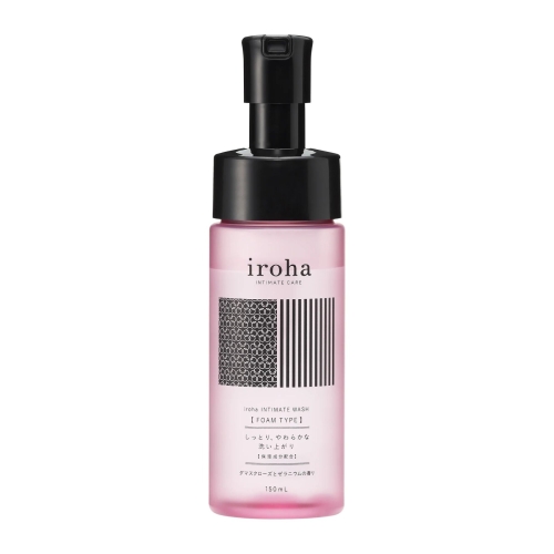 Пена для интимного ухода с ароматом даманской розы Iroha Intimate Wash Foam Type 150 мл - 1