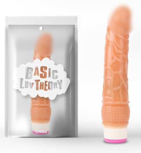 Вібратор рельєфний тілесного кольору CHISA Basic Luv Theory Wild Penetrator - 1