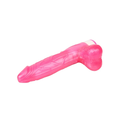 Вибратор реалистичный розового цвета Chisa Luv Pleaser - 3